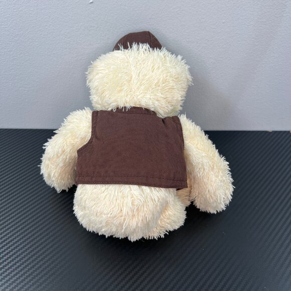Mary Meyer Brownie Girl Scout Bear 11" Plush Hat Vest Soft Toy Stuffed Animal - Picture 4 of 7
